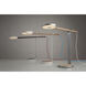Gravy 13.3 inch 5.50 watt White Oak with Matte White Desk Lamp Portable Light